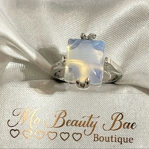 Silver Opalite Ring